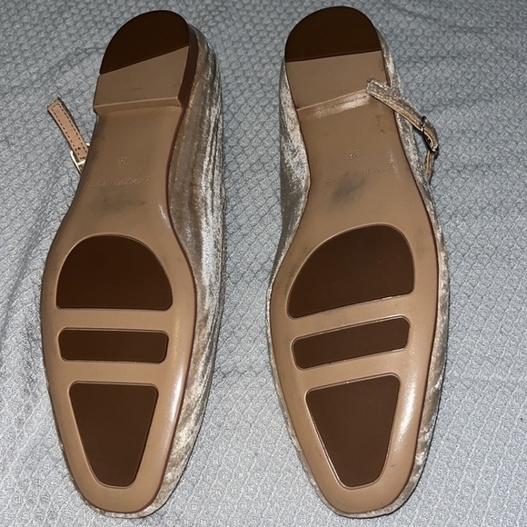 TSKO COSKI Womens Velvet Mary Jane Ballet Flat Size 38 US Size 7.5 - Picture 11 of 12